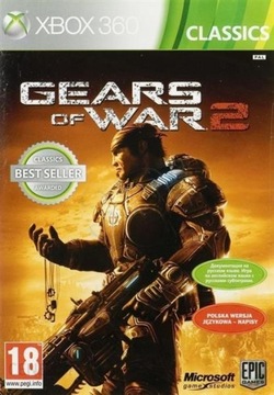 GEARS OF WAR 2 - nowa, folia!