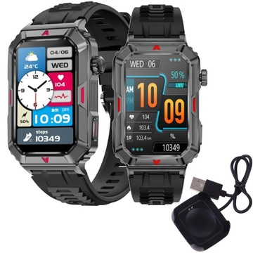 SMARTBAND SMARTWATCH СПОРТИВНЫЕ ЧАСЫ AMOLED СПОРТИВНЫЙ РЕМЕСЛ PL FIT SMS IOS