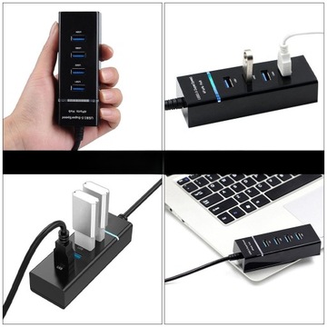 ADAPTERY USB HUB DO HUB HIGH SPEED HUB WIELOFUNKCYJNY