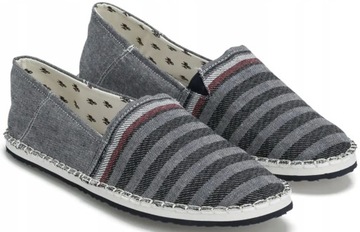 MĘSKIE BUTY TOMMY HILFIGER JEANS ESPADRYLE ROZ 42