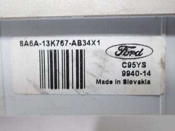 LAMPA INTERIÉR KABINY ORIGINÁLNÍ 8A6A-13K767-AB FORD B-MAX 17R