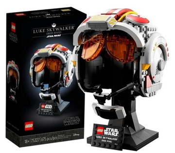 LEGO STAR WARS 75327 HEŁM LUKE'A SKYWALKERA CZERWO