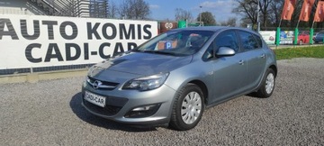 Opel Astra J GTC 1.4 100KM 2014 Opel Astra Krajowy, książka serwisowa.