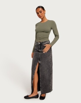 ТОП NELLY ИЗ ПЛАНКИ С ДЛИННЫМ РУКАВОМ MGG NG5__S