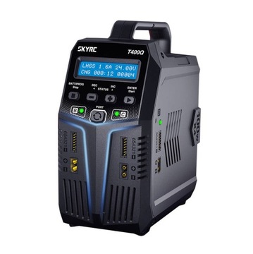 Ładowarka SKYRC T400Q 4x100W 12A - Cztery kanały