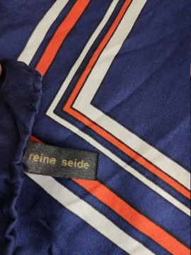 Красивый ШЕЛКОВЫЙ ШАРФ с логотипом