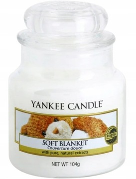 YANKEE CANDLE świeca zapachowa SOFT BLANKET 104g