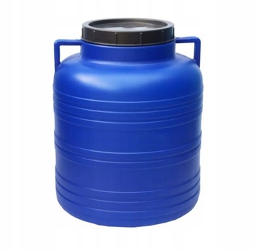 BECZKA PLASTIKOWA 60 L DO KISZENIA OGÓRKÓW KAPUSTY