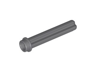 LEGO - Technic Axle 3 (6587) ciemno szary 5szt.
