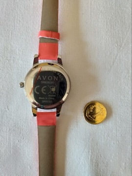 Avon Zegarek damski FRIDA WATCH - RED nowy #66