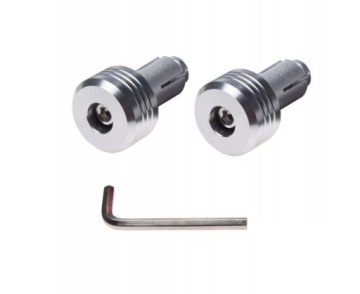 KOŃCÓWKA KIEROWNICY SREBRNA