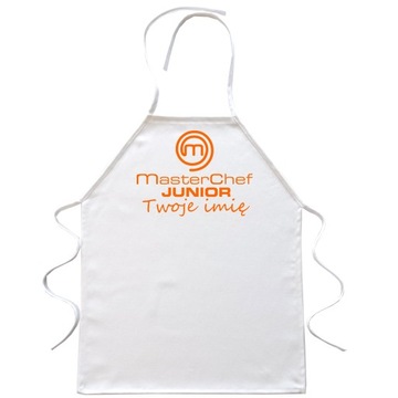 Fartuch Dziecięcy Kuchenny MasterChef Junior +imię