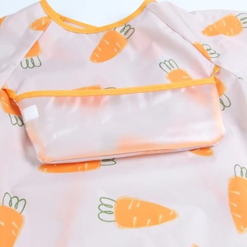 ФАРТУК ДЛЯ КОРМЛЕНИЯ ДЕТЕЙ НА РУКАВАХ-ВЕЛКРО