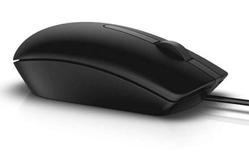 Przewodowa mysz optyczna USB czarna MS116 570-AAIR/570-AAIS