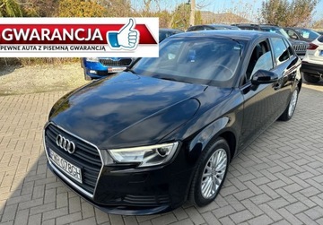 Audi A3 8V Sportback 5d Facelifting 2.0 TDI 150KM 2017 Audi A3 Sportback Sportback 2.0 TDI 150KM S-tronic Gwarancja Zamiana Zarej