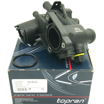 TOPRAN OBUDOWA + TERMOSTAT DO VW POLO 6N 1.4 1.6
