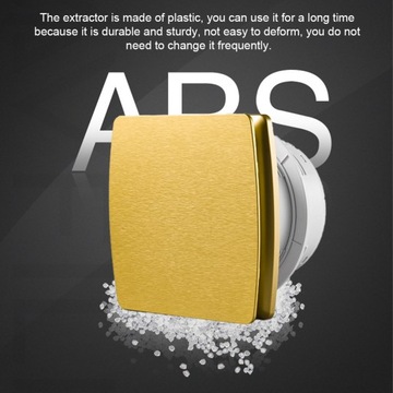 Wentylator wyciągowy łazienkowy Wodoodporny wentylator Ścienny