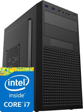 INTEL CORE i7 4X 3,8G 8GB SSD 240GB DVDRW W10