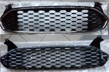 FORD FUSION 13-17 MONDEO MK5 15-18 ST GRILL TUNING ATRAPA CZARNA PRZÓD NOWA