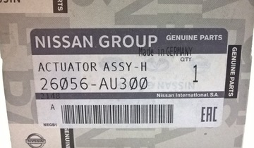NISSAN QASHQAI NAVARA MOTOREK REGULACE SVĚTLOMET SVĚTLA 26056-AU300 OE