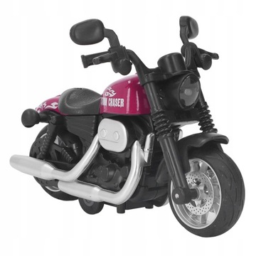 Stop motocykl zabawka w skali 1:16 dźwięk światło