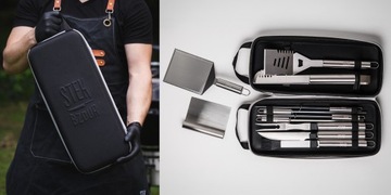 Набор для барбекю, аксессуары для гриля, посуда, корпус из нержавеющей стали 304