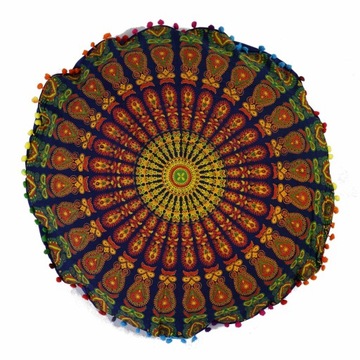 PUFA DO MEDYTACJI MANDALA ŁUSKA GRYKI ŚR. 55cm