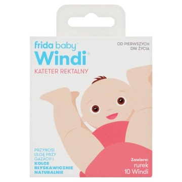 Windi Kateter rektalny dla niemowląt 10szt