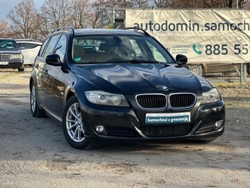 BMW Seria 3 E90-91-92-93 Touring E91 2.0 318d 143KM 2010 BMW Seria 3 RATY 320 d Navi Xenon Skora Panorama dach Super stan LIFT Gwar, zdjęcie 12