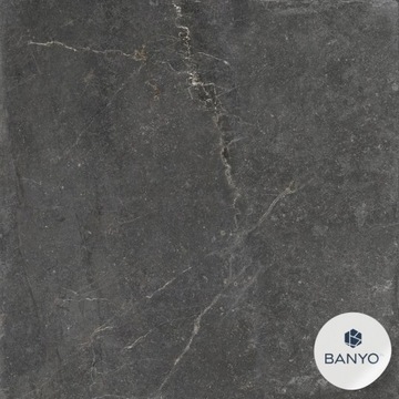 CERAMICA LIMONE BLUE MOON BLACK 90 X 90 CM PŁYTKA GRESOWA MATOWA CZARNA