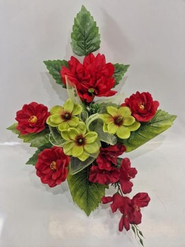 Wiązanka stroik grób cmentarz KOMPLET 12L OKAZJA