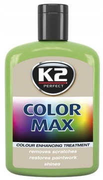 K2 COLOR MAX WOSK KOLORYZUJĄCY CARNAUBA zielony