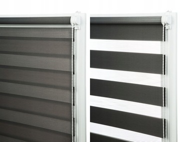 Roleta Dzień Noc na Wymiar 72x150 cm Z NAPINACZEM