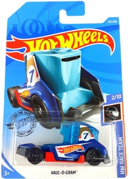 HOT WHEELS MODEL HAUL-O-GRAM HW RACE TEAM 2/10