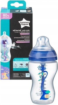 Tommee Tippee Butelka antykolkowa ADVANCED BOY 340