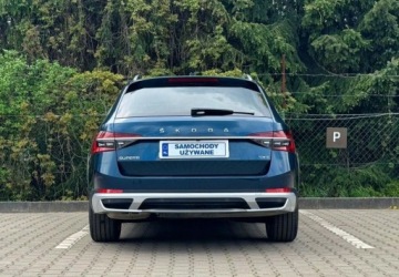 Skoda Superb III Scout 2.0 TDI 190KM 2020 Skoda Superb 2.0 TDI 4x4 Scout DSG 190km Salon PL ASO FVmarza 2.0 Diesel, zdjęcie 27
