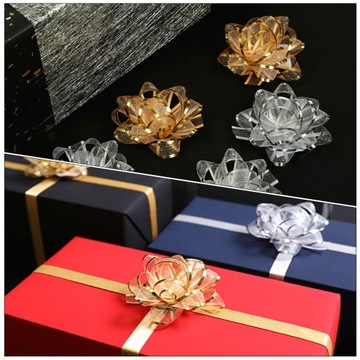 ЛЕНТЫ ДЛЯ УПАКОВКИ ПОДАРКОВ ЛЕНТЫ 5 ШТ.