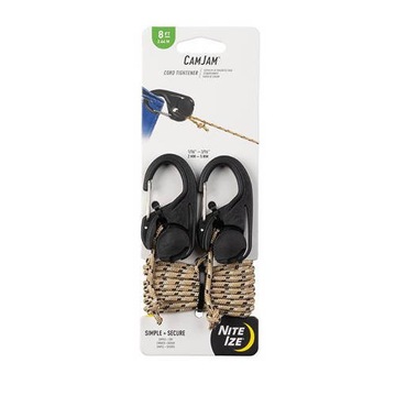 NITE IZE-Regulowana klamra biwakowa CamJam Cord Tightener 2 sztuki zaciski