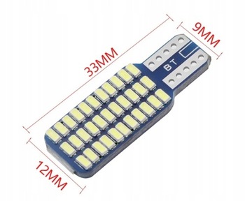 СВЕТОДИОДНАЯ ЛАМПА W5W T10 33x SMD 3014 CANBUS