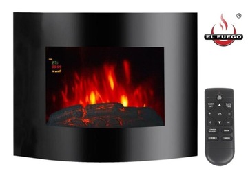 KOMINEK ELEKTRYCZNY EL FUEGO AARAU 1.8KW + PILOT !