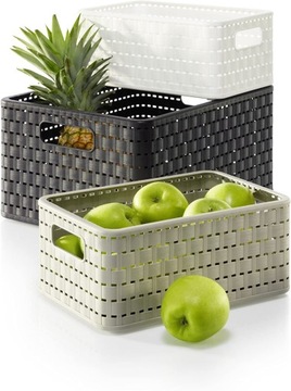 Корзина для аксессуаров Rotho COUNTRY A5 6л белый