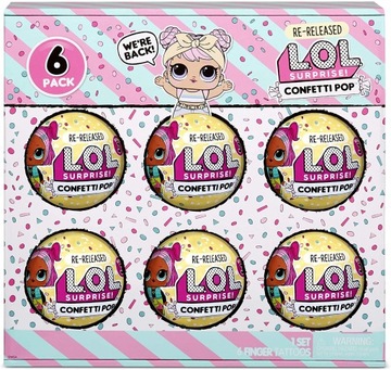 L.O.L. SURPRISE LOL Confetti KULA 6-PAK DAWN