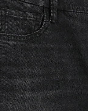 River Island NG3 xak czarne spodnie rurki jeans wysoki stan S