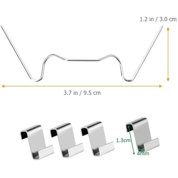 ЗАЖИМ ДЛЯ ТЕПЛИЦЫ, ДЕРЖАТЕЛИ ДЛЯ СТЕКЛА, Z-ЗАЖИМ, ЗАЖИМЫ ДЛЯ СТЕКЛА, С ПРОВОДОМ