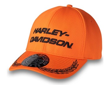 Czapka z daszkiem Harley Davidson Woven Orange, Prezent