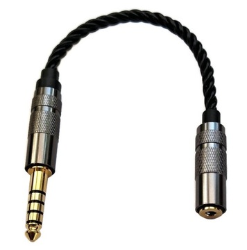 Adapter przejściówka 2,5mm (F) 4,4mm (M) Balanced