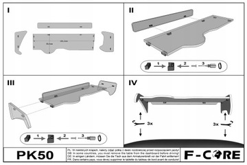 Длинная полка TIR MAN TGL 00-10 TGA 05- 12 NARROW KAB