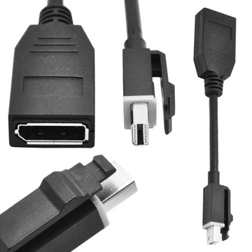 АДАПТЕР ОТ DISPLAYPORT К MINI DISPLAYPORT АДАПТЕР DP miniDP