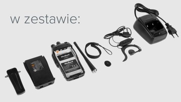 Krótkofalówka radiotelefon walkie talkie PMR Rebel