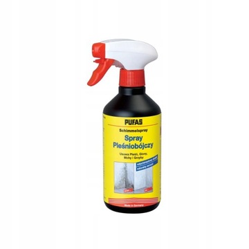 PUFAS ŚRODEK SPRAY PLEŚNIOBÓJCZY NA PLEŚŃ GRZYB 500ml